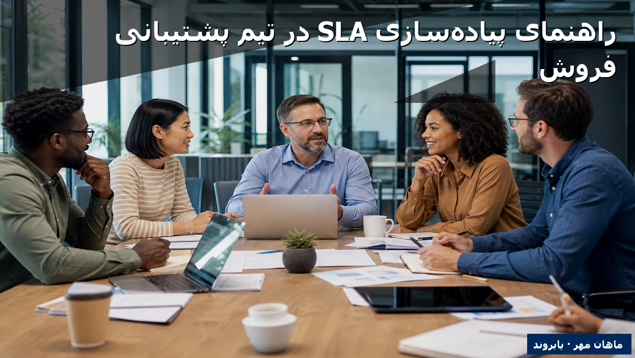 راهنمای پیاده‌سازی SLA در تیم پشتیبانی فروش