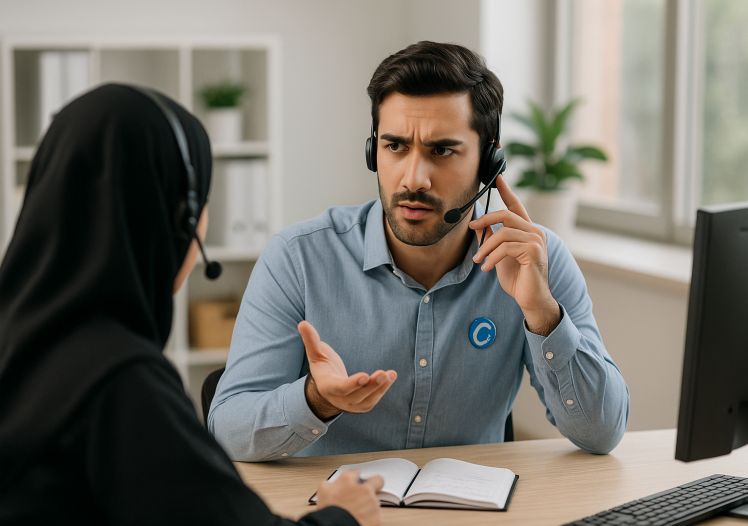 چطور اعتراض مشتری در فروش تلفنی را حرفه‌ای پاسخ دهیم؟