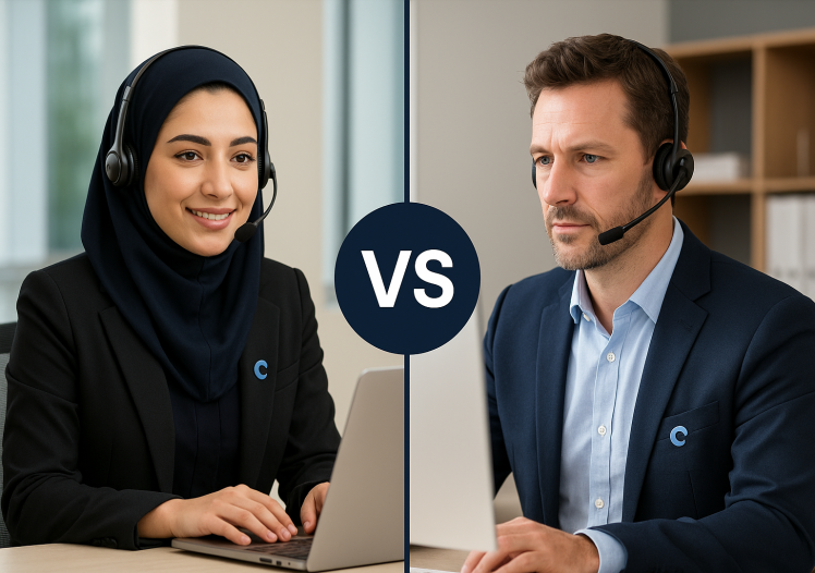 کال سنتر داخلی یا برون‌سپاری تماس‌ها؟ کدام انتخاب بهتری برای فروش است؟